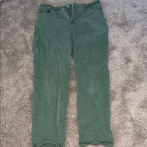 Olive Green Style & Co Jeans